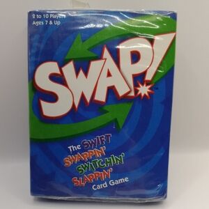 Swap The Swift Swapping Switching Slapping Card Game 2002 Box Edition SEALED